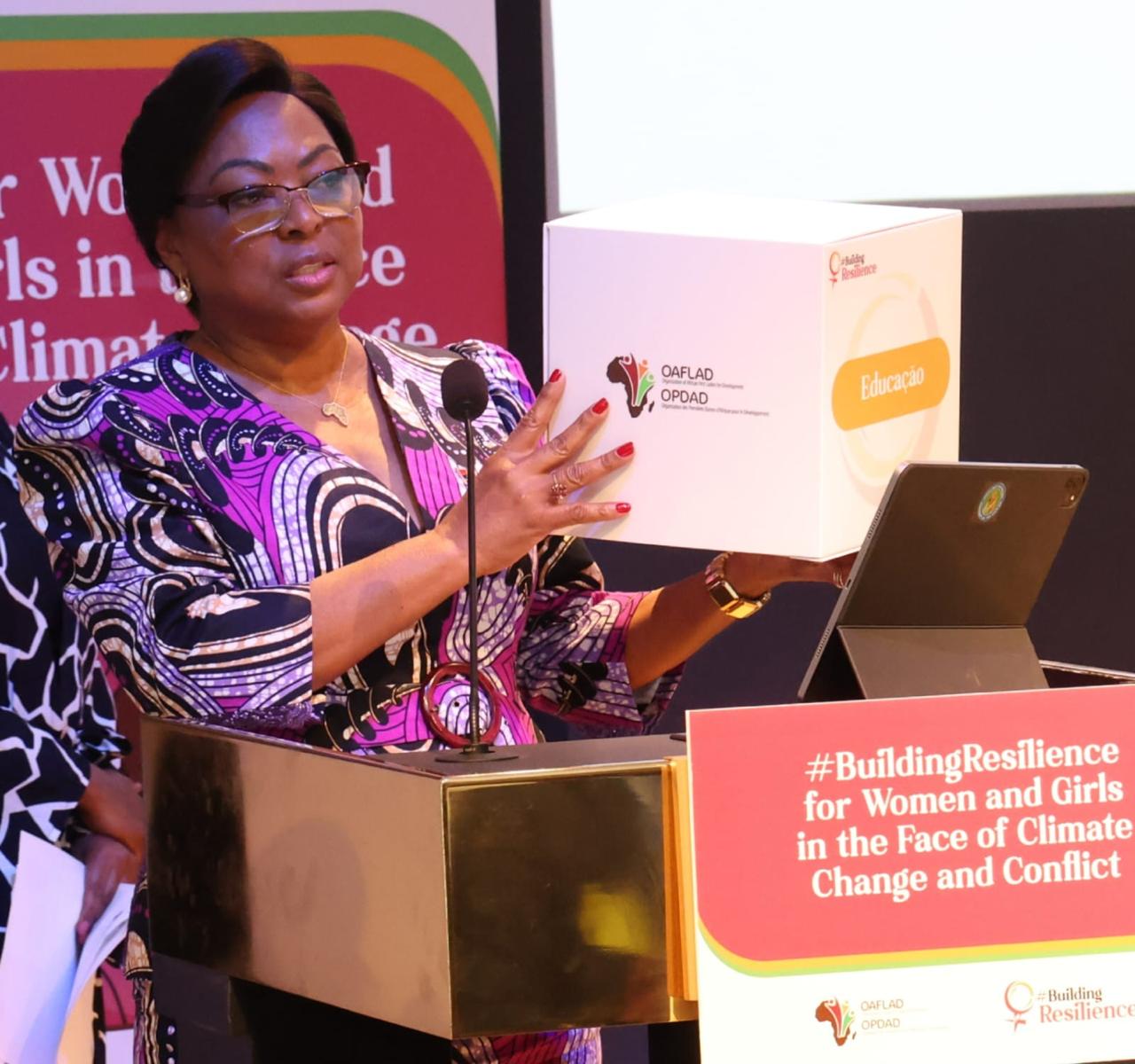 Lançamento  da  campanha “Construindo Resiliência para Mulheres e Meninas, face as Alterações Climáticas e aos Conflitos"