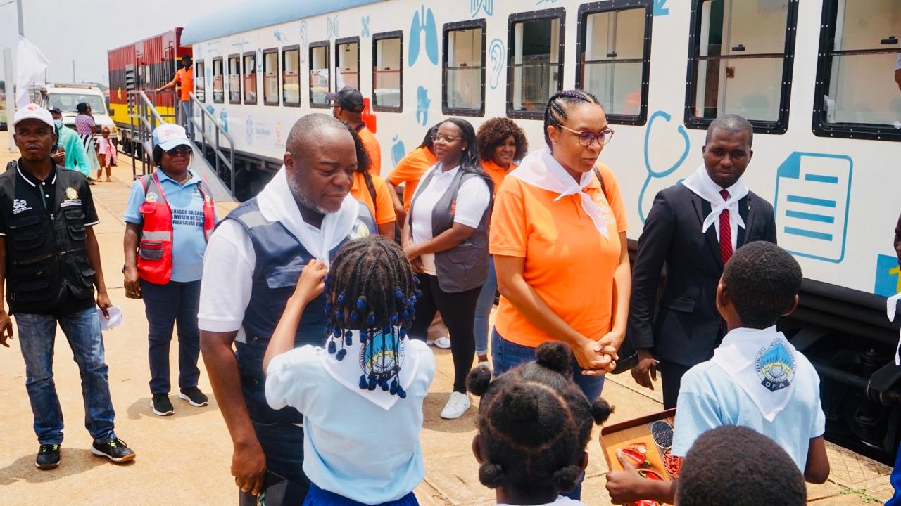 Terceira Expedição clínica facilita consultas  médicas a 630 cidadãos em Camacupa