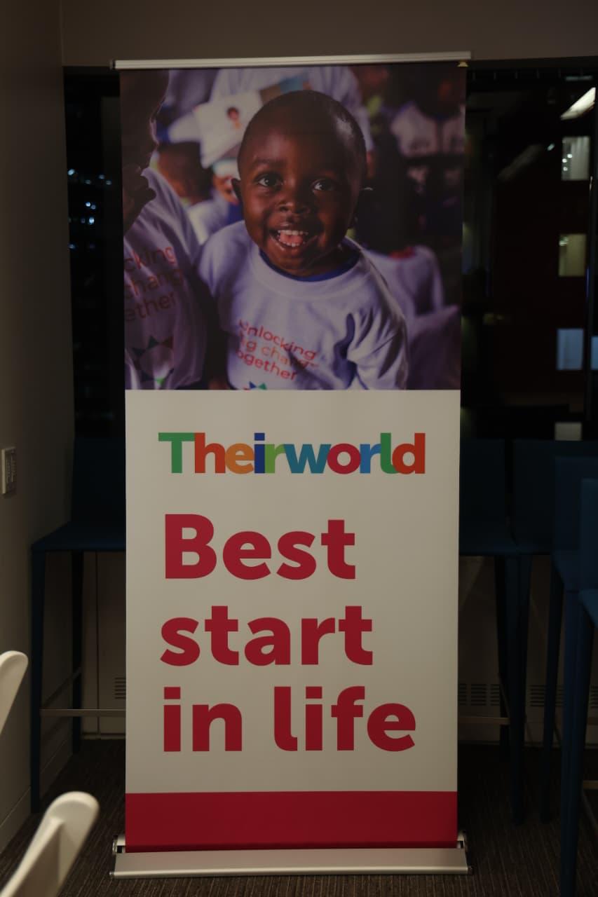 Encontro com a TheirWorld " Coligação para a Educação Global"